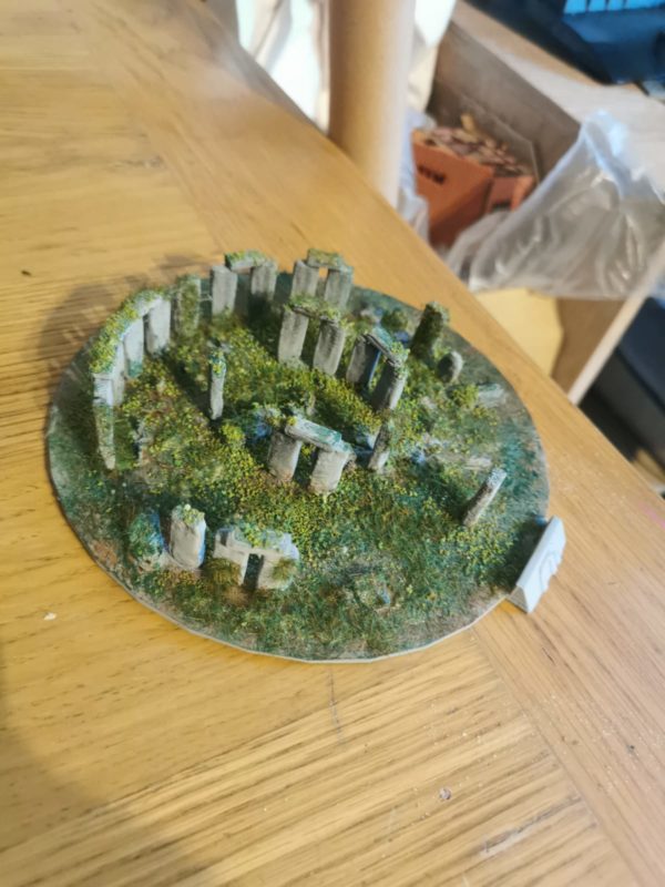 Stonehenge 3D Model - 3d printed & hand decorated.