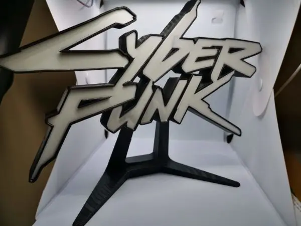 Cyberpunk 2077 Logo - Optional RGB Lighting