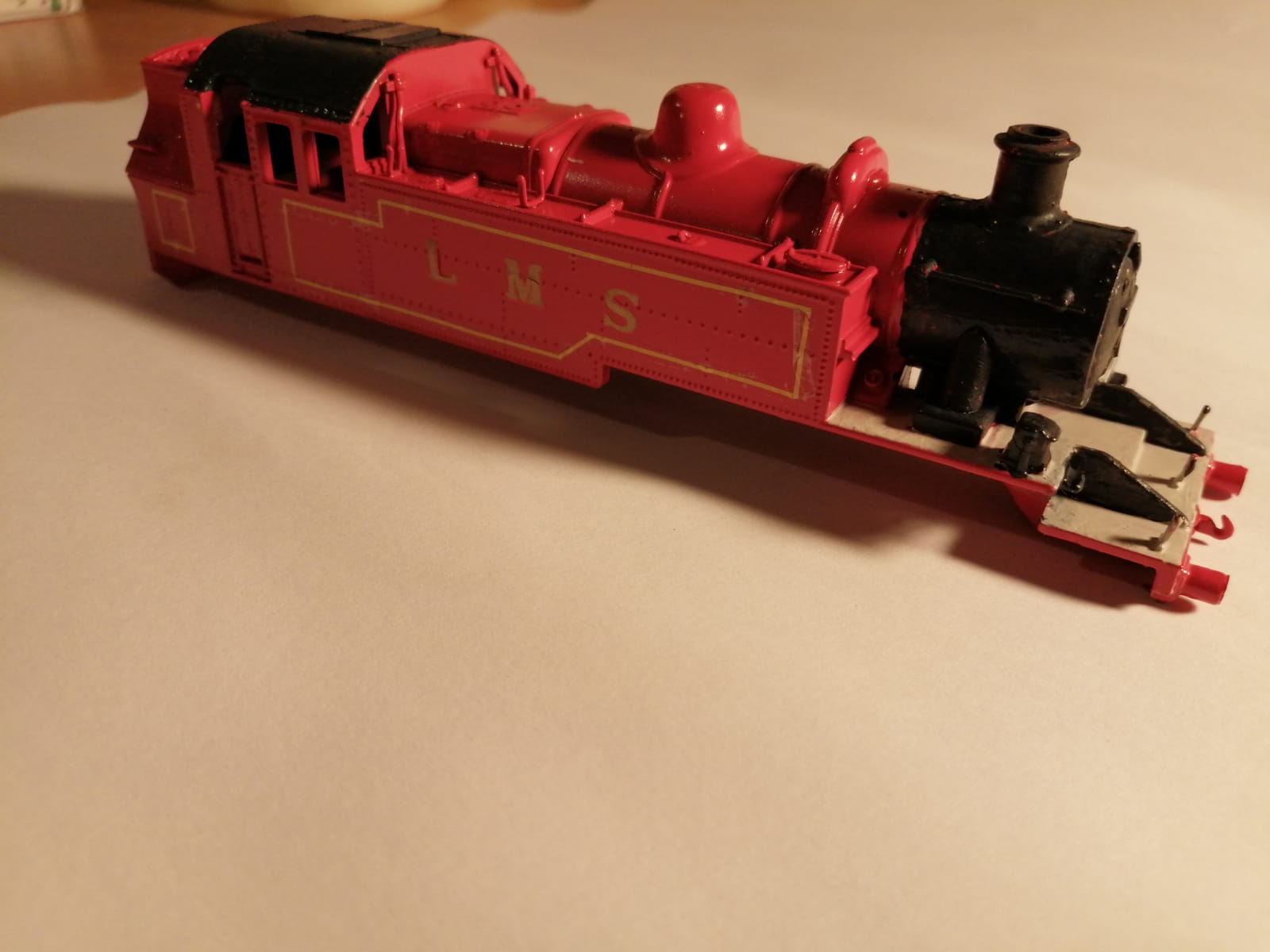 A customised model of a Thomas character 
