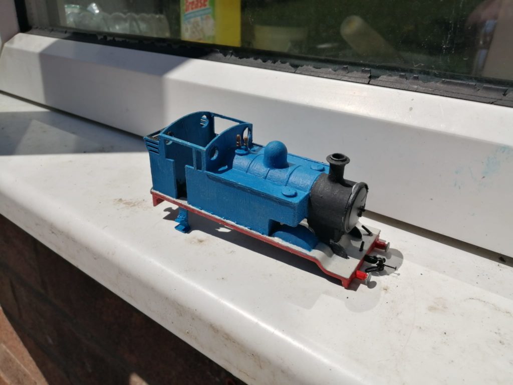 A 3D printed model of Thomas