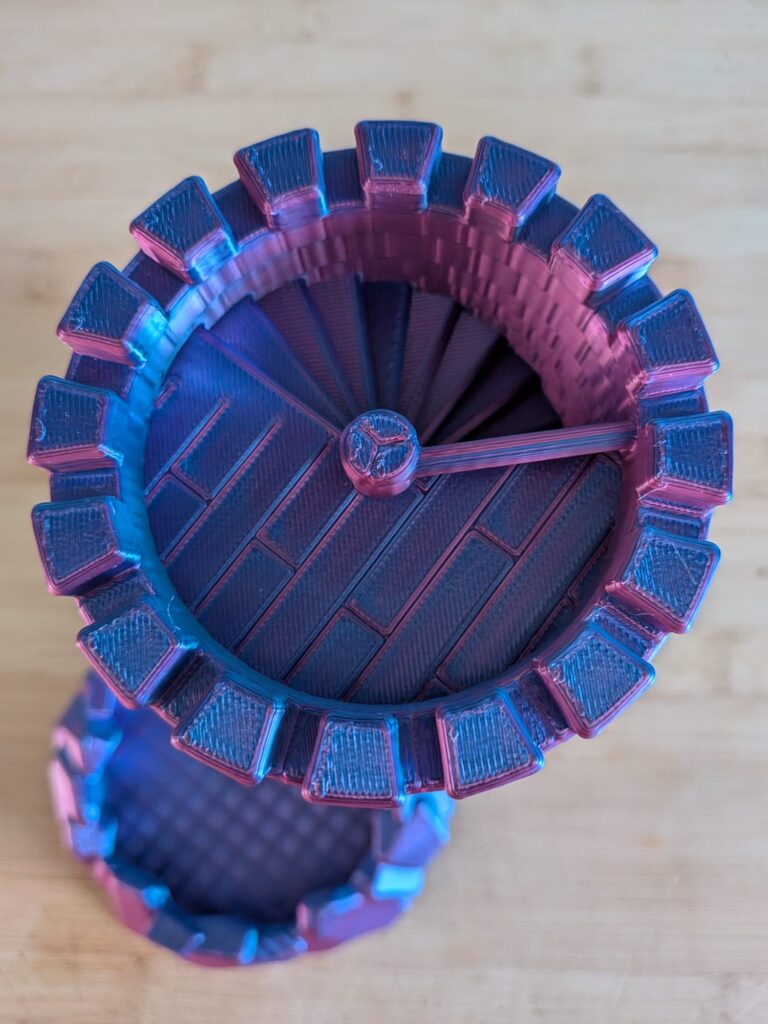 Enchanting Castle Dice Tower - Roll in Style!