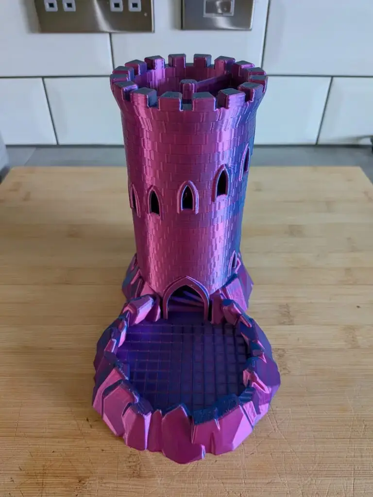 Enchanting Castle Dice Tower - Roll in Style!