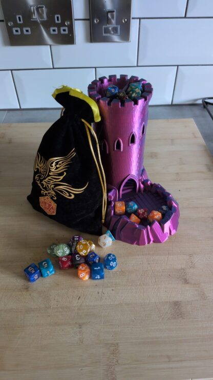 Enchanting Castle Dice Tower - Roll in Style! - Image 2